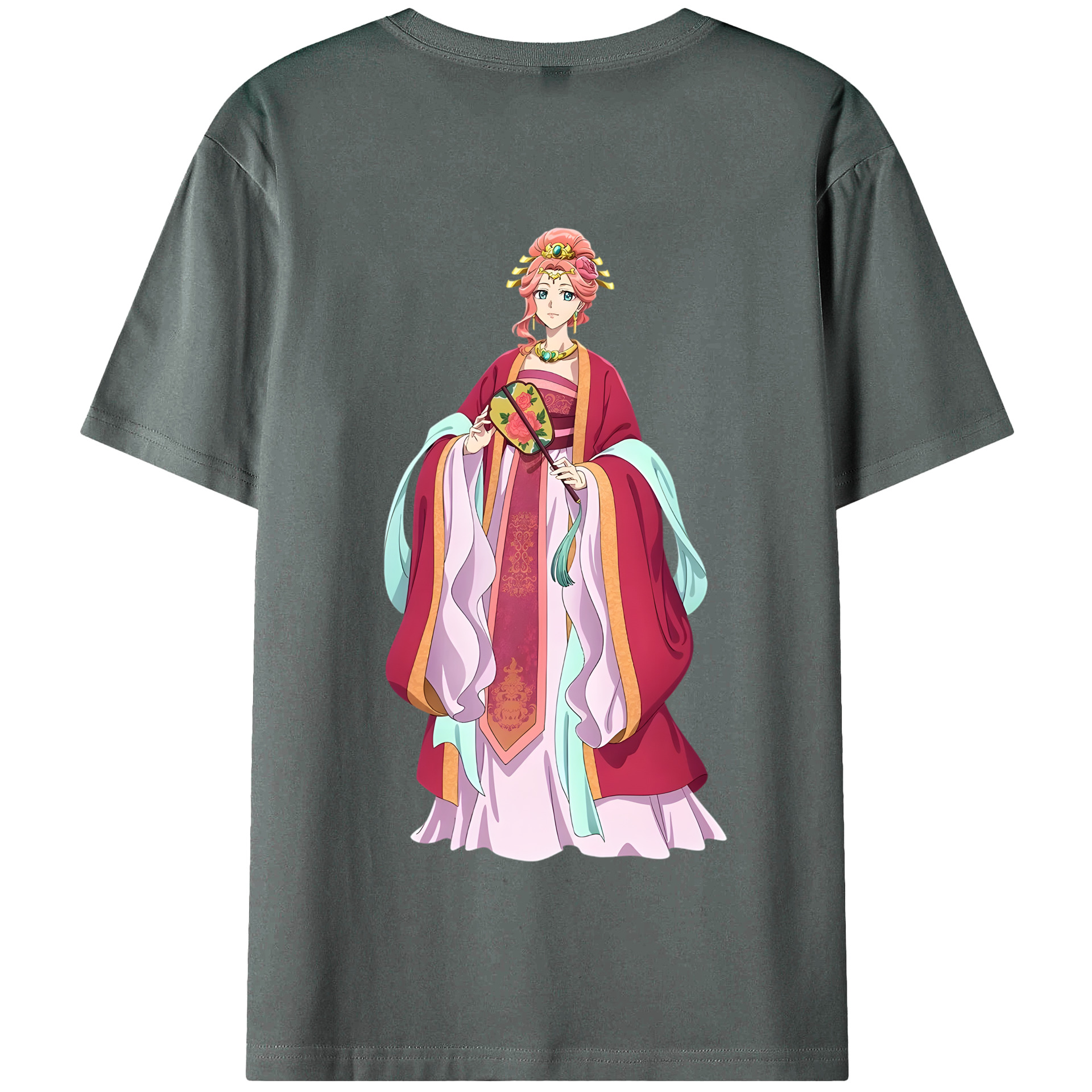 （画像用） 薬屋のひとりごと The Apothecary Diaries 綿100％半袖Tシャツ（背面プリント）